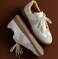 GAT German Army Trainer Sneakers - White / Gum