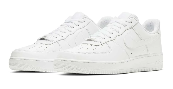 Nike Air Force 1 '07 Men's Sneakers, Triple White