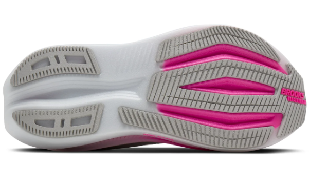 Brooks Glycerin Max 2 Running Shoes - Oyster / Argyle / Cyber Pink