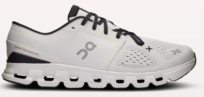 Men's On Cloud X 4 Training Shoes, White (Clearance)