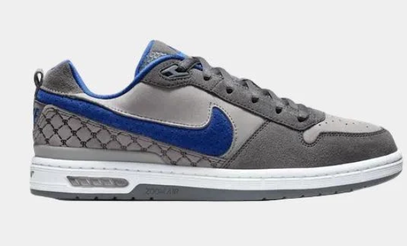 Nike SB Paul Rodriguez P-Rod Zoom Air Low Flint Grey/Deep Royal Blue