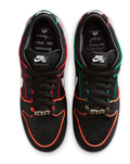 Nike SB Dunk Low Pro QS Black/White/Challenge Red