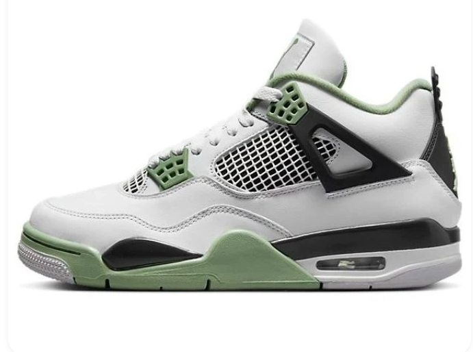 Women's Air Jordan 4 Retro 'Seafoam' Sneakers | AQ9129-103