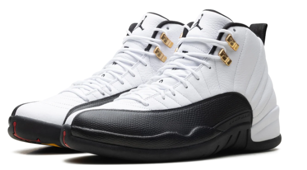 Air Jordan 12 Retro "Taxi" (2025) White / Black / Gold CT8013-117