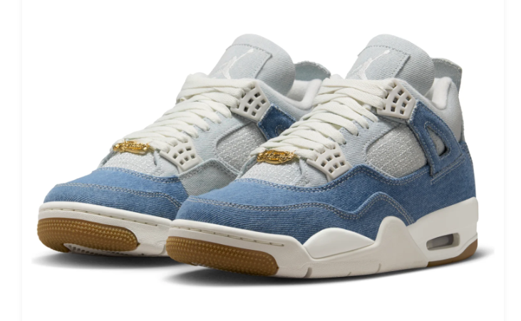 Women's Air Jordan 4 TEX 'Denim' Sneakers | IB6716-100