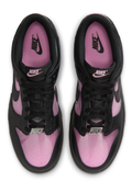 Nike Dunk Low Retro Premium Sneakers, Transparent, Pink Rise/Black