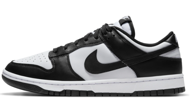Nike Dunk Low Retro Sneakers, Black/White Panda, DD1391-100