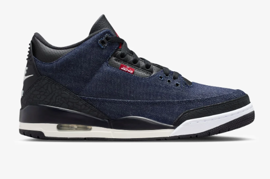 Jordan x Levi's Air Jordan 3 Retro 'Indigo/Gym Red'