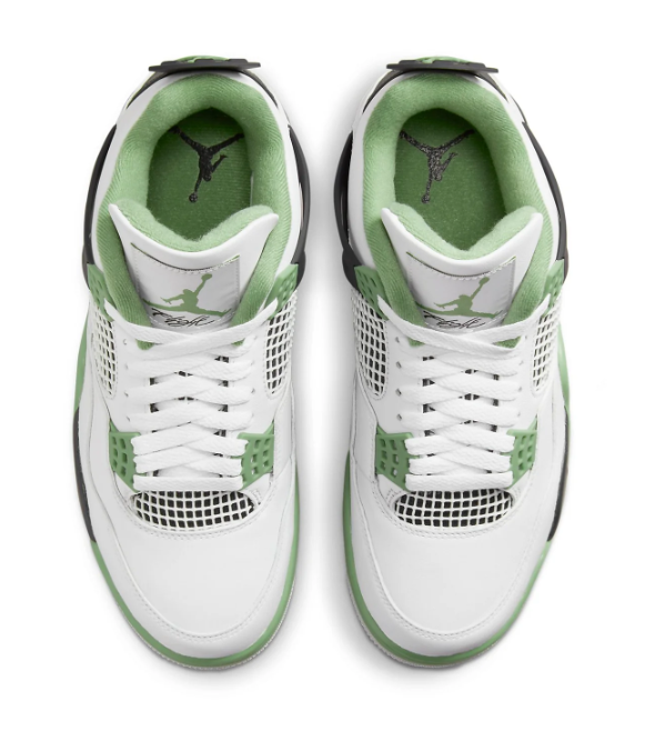 Women's Air Jordan 4 Retro 'Seafoam' Sneakers | AQ9129-103