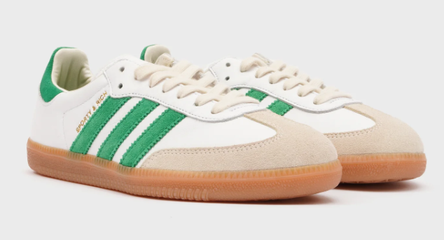 adidas x Sporty & Rich Samba White/Jolly Green