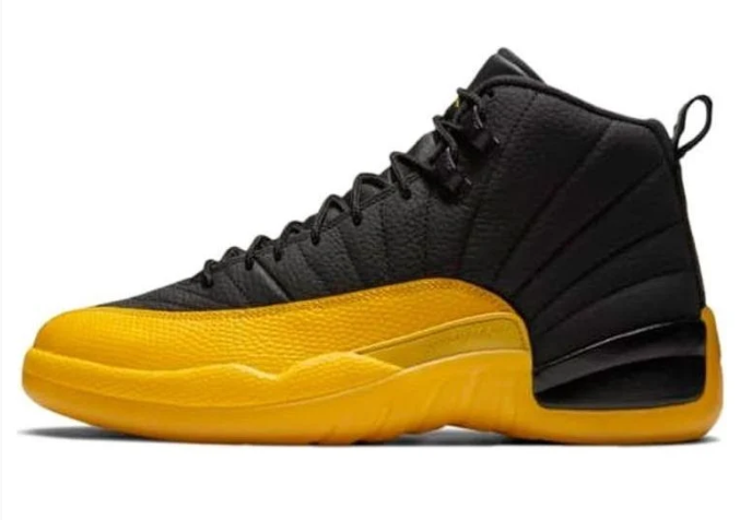 Air Jordan 12 Retro "University Gold" Black / Yellow 130690-070