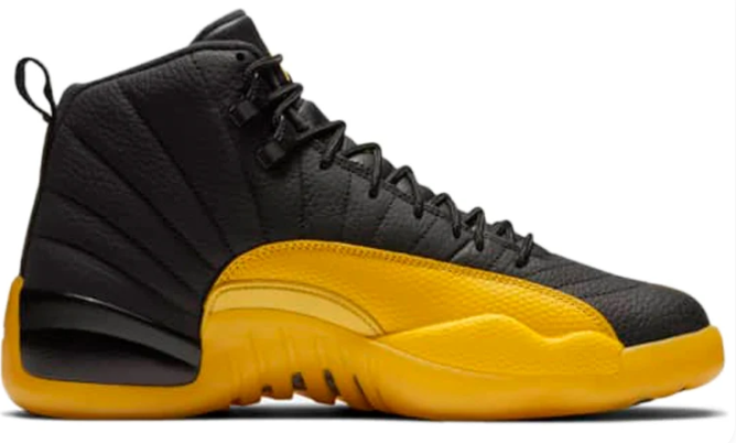 Air Jordan 12 Retro "University Gold" Black / Yellow 130690-070