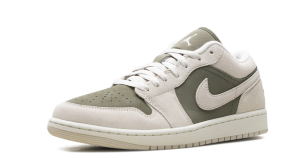 Air Jordan 1 Low SE Medium Olive Sail HV4089-201