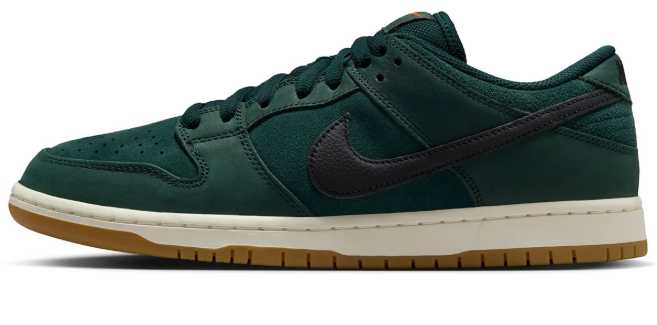 Nike SB Dunk Low Pro Orange Label Dark Fir/Black/Sail