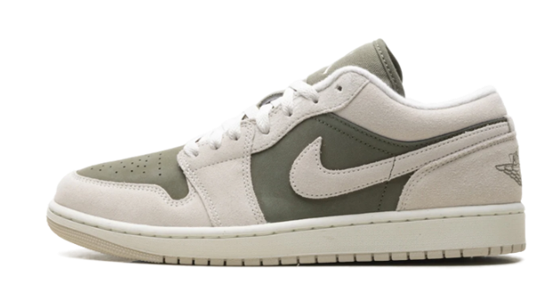 Air Jordan 1 Low SE Medium Olive Sail HV4089-201