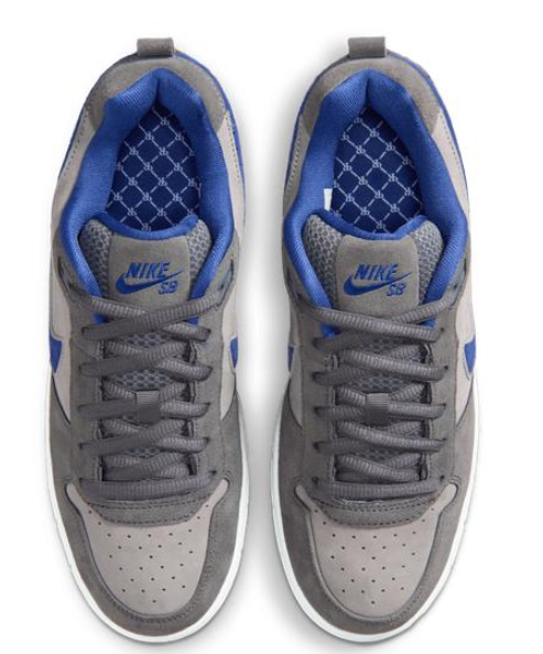 Nike SB Paul Rodriguez P-Rod Zoom Air Low Flint Grey/Deep Royal Blue