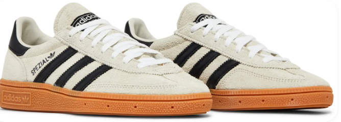 Women's adidas Handball Spezial 'Aluminium / Core Black' Sneakers