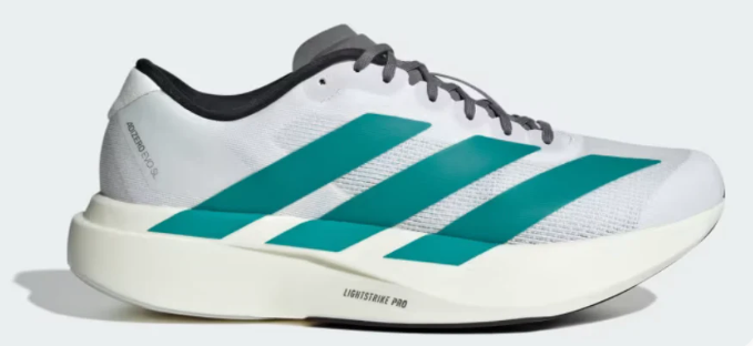 Men's adidas Adizero Evo SL Running Shoes, Striped (Clearance)