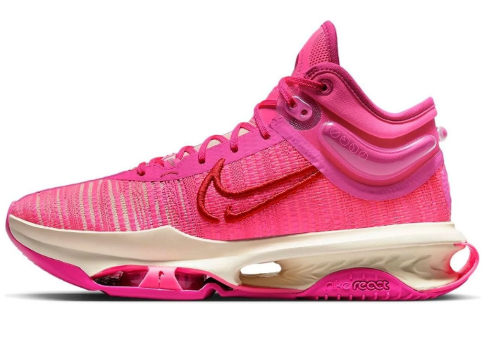Nike Air Zoom G.T. Jump 2 EP Basketball Shoes, Fierce Pink/Hyper Pink, DJ9432-601