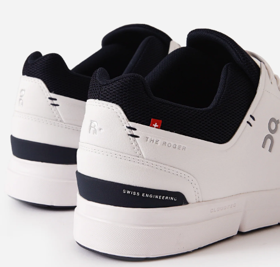 Men's On The Roger Advantage Black Sneakers