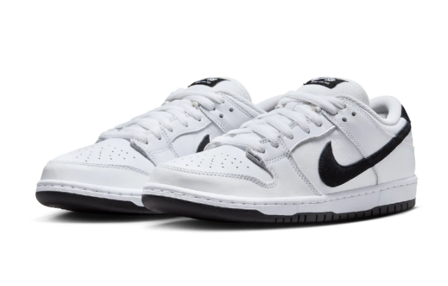 Nike SB Dunk Low Pro White/Black/White