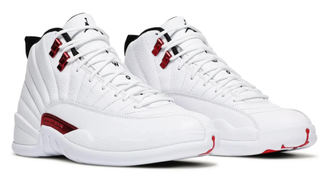 Air Jordan 12 Retro 'Twist' Sneakers, Cherry-Inspired Leather