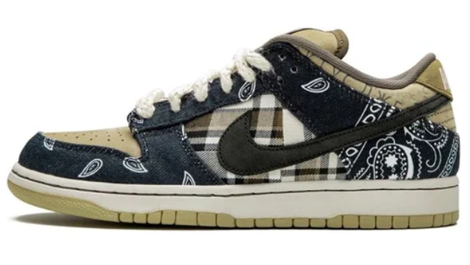 Nike SB Dunk Low x Travis Scott "Black / Dark Mocha" CT5053-001