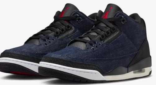 Jordan x Levi's Air Jordan 3 Retro 'Indigo/Gym Red'
