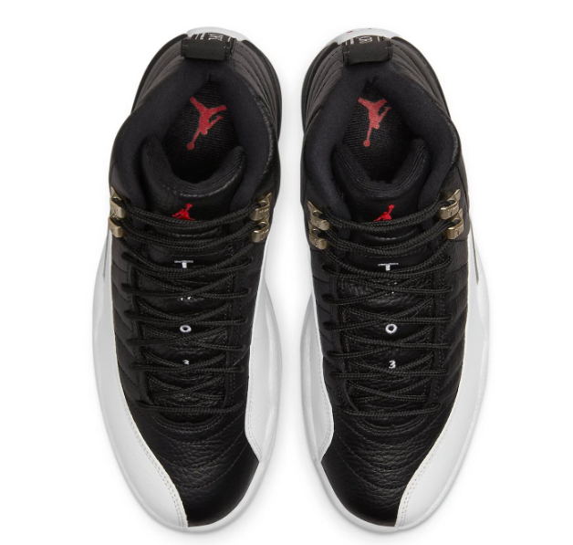 Air Jordan 12 Retro "Playoff" (2022) Black / White CT8013-006