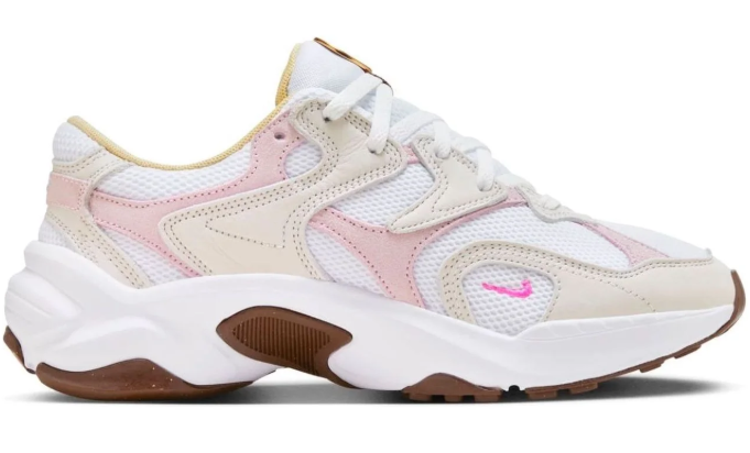 Women's Nike AL8 Sneakers in White / Pink / Brown | HM3691-130