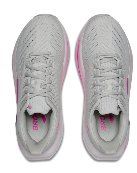 Brooks Glycerin Max 2 Running Shoes - Oyster / Argyle / Cyber Pink