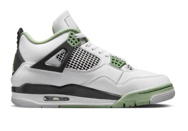 Women's Air Jordan 4 Retro 'Seafoam' Sneakers | AQ9129-103