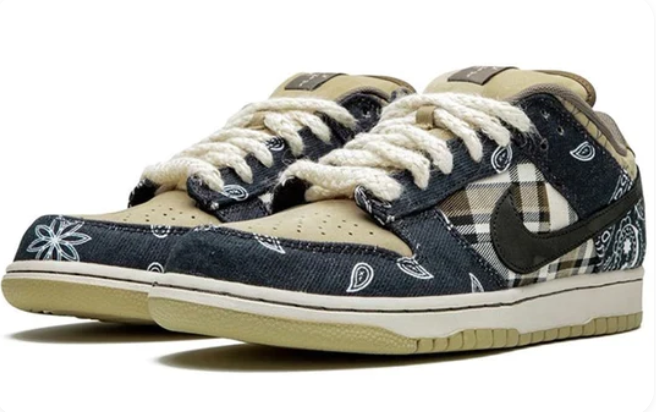 Nike SB Dunk Low x Travis Scott "Black / Dark Mocha" CT5053-001