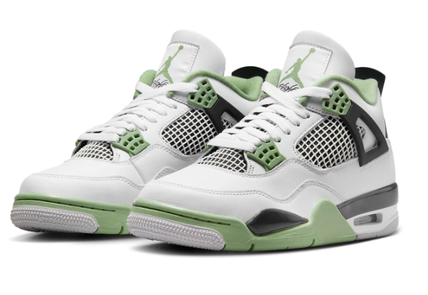 Women's Air Jordan 4 Retro 'Seafoam' Sneakers | AQ9129-103