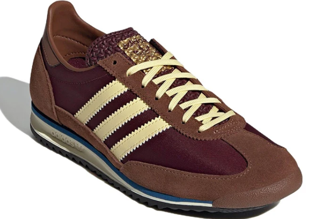 adidas SL 72 OG Women's Retro Sneakers in Preloved Brown / Almost Yellow | IE3425