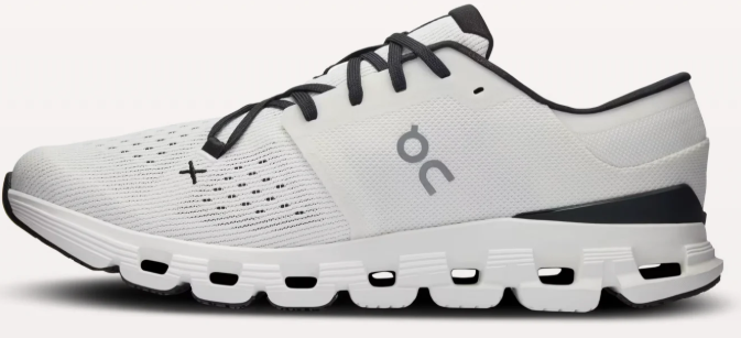 Men's On Cloud X 4 Training Shoes, White (Clearance)