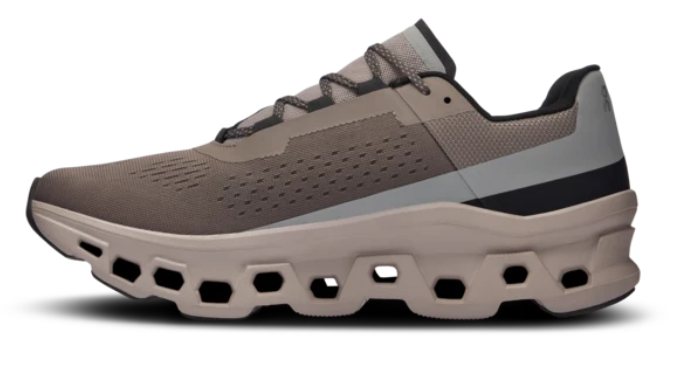 Men's On Cloudmonster Cinder/Fog Running Shoes