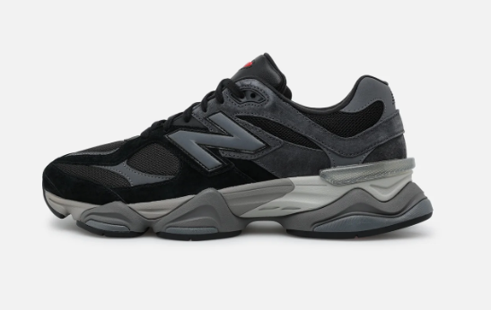 New Balance 9060 Men's Sneakers, Black/Black, U9060BPM