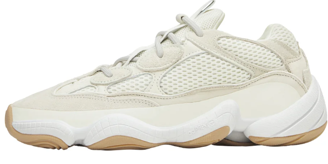 adidas Yeezy 500 'Bone White' Sneakers (2023)