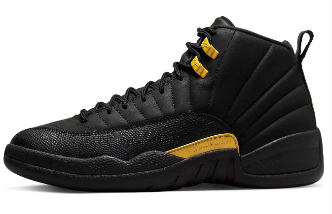 Air Jordan 12 Retro "Black Taxi" Black / Yellow CT8013-071